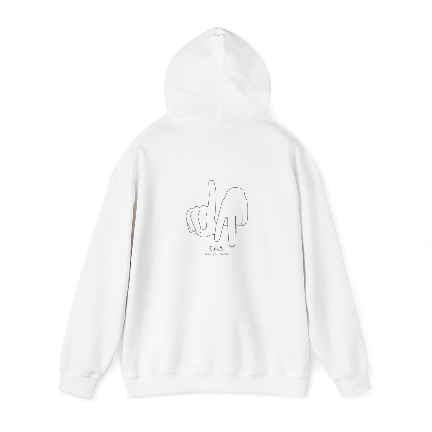 Unisex Heavy Blend™ Hooded Sweatshirt "LA Hates You Too" With Graphic