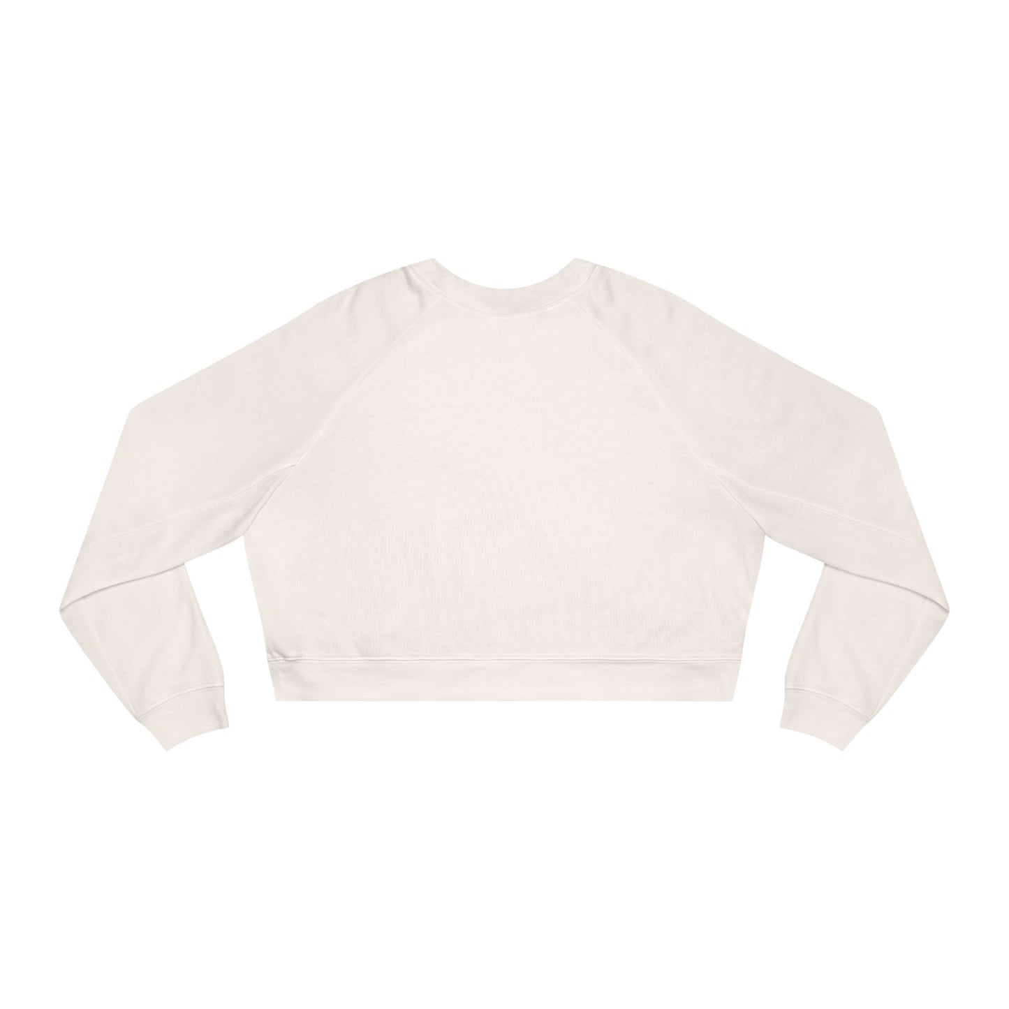 Women's Cropped Fleece Pullover "LA Hates You Too" without graphic