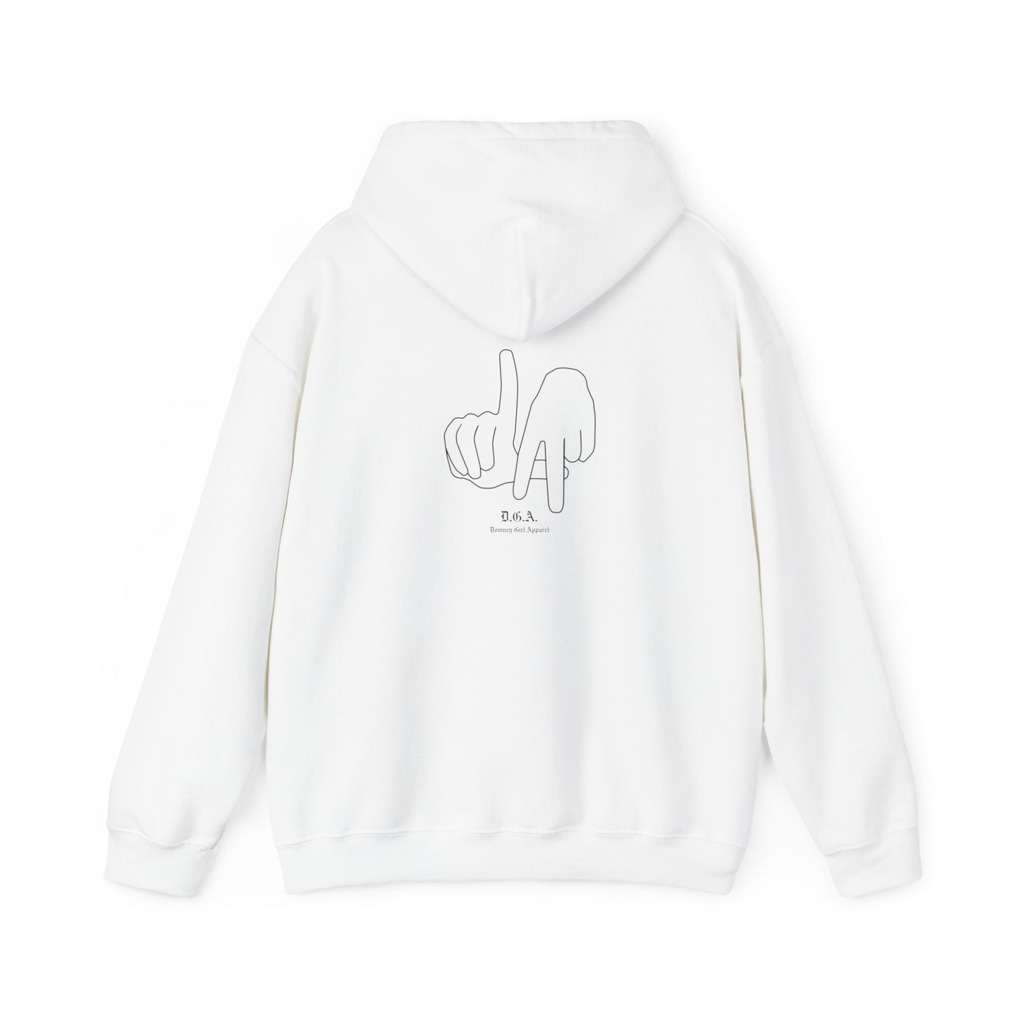 Unisex Heavy Blend™ Hooded Sweatshirt "LA Hates You Too" With Graphic